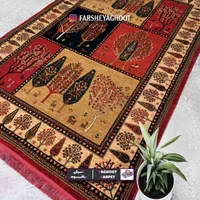 فرش ماشینی ۷۰۰شانه هیوا طرح بوستان کد 534 لاکی|فرش|تهران, ابوذر|دیوار