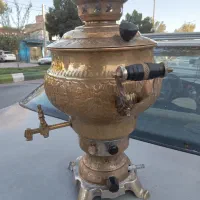 سماور گازی برنجی|کلکسیون اشیاء عتیقه|بجنورد, |دیوار