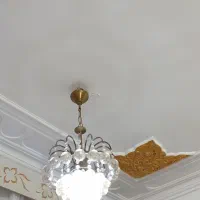 یک جفت لوستر همراه با دکوری|لوستر و چراغ آویز|بندر کنگان, |دیوار