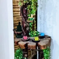 تنه درخت چوب اصلی درحدنو