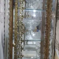 بوفه برنزی ۴ طبقه و بقیه وسایل برنزی کاملا شیک