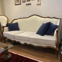 نیم ست فرانسوی در حد نو|مبلمان خانگی و میز عسلی|کرج, گوهردشت|دیوار