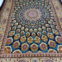 فرش ابریشم ماشینی