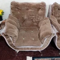 مبلمان شش نفره پارچه مخمل تخفیف پای معامله|مبلمان خانگی و میز عسلی|فاضل آباد, |دیوار