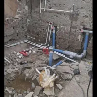لوله کشی آب فاضلاب گاز     پکیج توالت فرنگی رفع نم