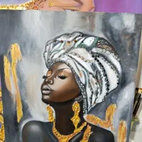 تابلو نقاشی رنگ روغن برجسته