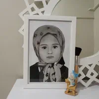 طراحی چهره|تابلو، نقاشی، عکس|محمدیه-قزوین, |دیوار