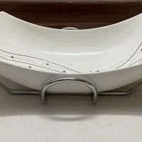 ظرف پذیرایی و دکوری پایه دار مناسب جهیزیه