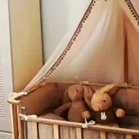 گهواره کنار تخت مادر درحد نو