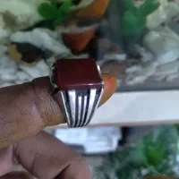 دو تا انگشتر نقره با سنگ یمنی|جواهرات|شاهرود, |دیوار