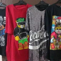 شلوار جین خارجی ۳۰۰تومن تیشرت اورج ۲۵۰تومن