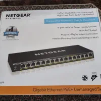 سوییچ ۱۶ پورت گیگابایت اترنت (NETGER GS316PP)