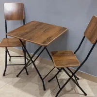 میز و صندلی تاشو مناسب برای کافه،فست فود،بالکن و..