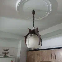 لوستر چوبی