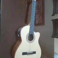 گیتار کلاسیک پیکاپ دار ventura|گیتار، بیس، امپلیفایر|تهران, سازمان برنامه شمالی|دیوار