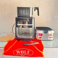 سرخ کن بدون روغن رژیمی حرفه ای ولف(wolf) عمده وتک