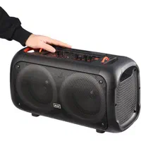 اسپیکرقابل حمل برودو مدل BTS1709 همراه با میکروفون|سیستم صوتی خانگی|سیرجان, |دیوار