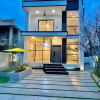 ویلایی-تریبلکس-روبه-جنگل-استخرفول