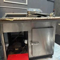 فر برگر ۳ کاره همراه با تاپینگ سرد