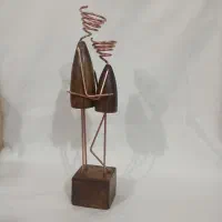 مجسمه چوبی یار۲