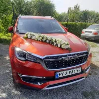 ماشین عروس خاص برای عروس وداماد خاص