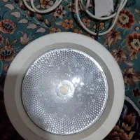 1عددچراغ استوانه و 1عددچراغ سقفی پنل دار ال ای دی|لامپ و چراغ|اسلام‌شهر, شهرک مفیدی|دیوار