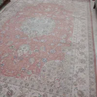 فرش شش متری ابریشم اردهال مشهد گلبهی مشابه نو|فرش|تهران, مجیدیه|دیوار