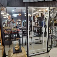 فروش انواع آینه های قدی چوبی ، فلزی ، دفرمه|آینه|اصفهان, احمدآباد|دیوار