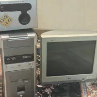 کیس ، مانیتور و اسپیکر قدیمی