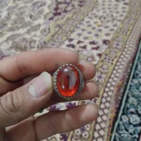 انگشتر نقره عقیق یمنی|کلکسیون اشیاء عتیقه|اسفراین, |دیوار