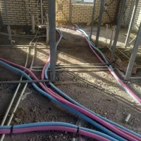 لوله کش فاضلاب وسردوگرم وشوفاژ