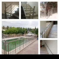 نرده استیل و کاغذ دیواری اتحاد