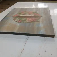 تابلو نقاشی چوبی