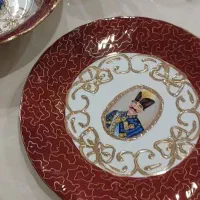 سرویس چینی عتیقه طلا کوب  شاه عباسی ۶ نفره|ظروف سرو و پذیرایی|تهران, فاطمی|دیوار