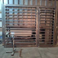 جوشکاری انواع درب ریلی وپنجره آهنی چک نقد اقساط