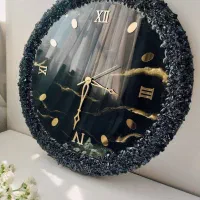 ساعت رومیزی رزینی تابلو دکوراتیو در اندیشه شهریار|ساعت دیواری و تزئینی|کرج, گوهردشت|دیوار