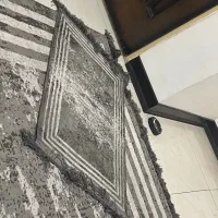 فرش وینتیج طوسی ۶ متری