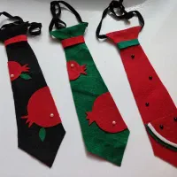 کلاه شاپو نمدی، کراوات نمدی، تل فانتزی شب یلدا