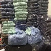 منگوله شال و روسری با نخ پولی استر