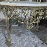فروش دو عدد میز عسلی برنز