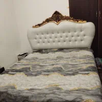 تخت دونفره باتشک|تخت و سرویس خواب|ساوه, |دیوار