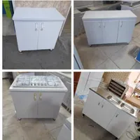 کابینت بدنه فلزی درب چوبی و ام دی اف|مصالح و تجهیزات ساختمان|همدان, |دیوار