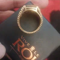 انگشتر طلا شناسنامه دار کار دست دبی بدون مشابه