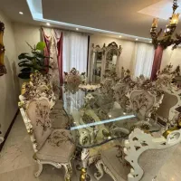 سرویس مبلمان کلاسیک و میز ناهارخوری ست|مبلمان خانگی و میز عسلی|قرچک, شهرک گلها|دیوار