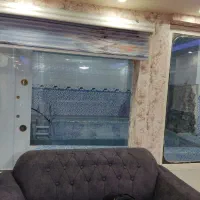 ویلا نقلی مرتب|اجارهٔ کوتاهمدت ویلا و باغ|محمدشهر, محمدشهر|دیوار