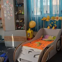 ست تخت وکمد ماشینی