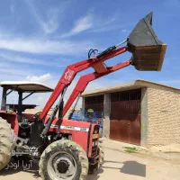 کار بابیل تراکتوری و شن و ماسه کشیدن