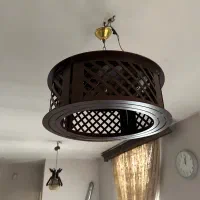 لوستر چوبی