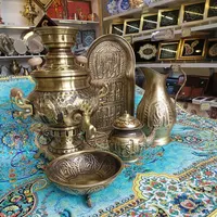 سماور برنجی شب یلدا ذغالی آنتیک ۳لیتری نانو|سماور، چای‌ساز، قهوه‌ساز|مشهد, چهارباغ|دیوار
