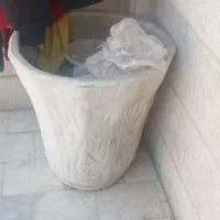 دو عدد گلدون بزرگ معاوضه